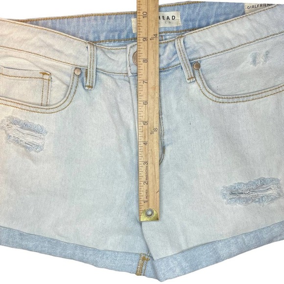 Bullhead Lightly Distressed Rolled Girlfriend Jeans Sz 29 - Picture 6 of 7